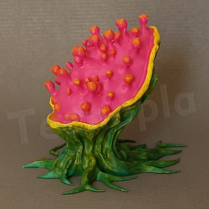 3D printed alien plant