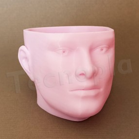 cabeza cuenco impreso en 3D