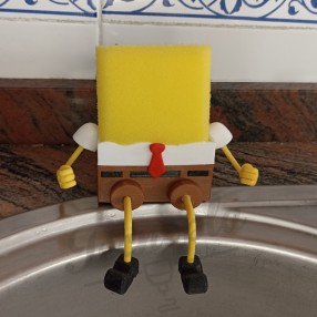 Sponge Holder Spongebob - Bob Esponja soporte con estropajo incluido