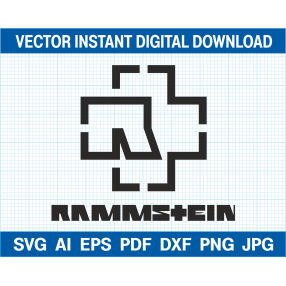 Rammstein logo downloadable files