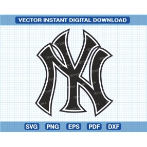 NY logo svg, vector, Silhouette, Cricut, cameo