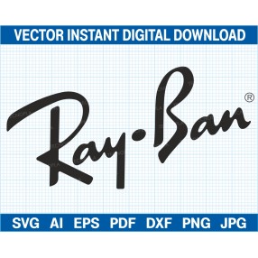 Ray ban logo downloadable...