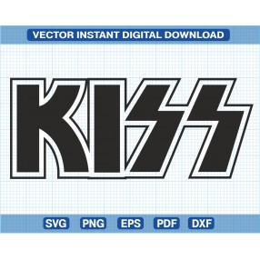 Kiss vector download