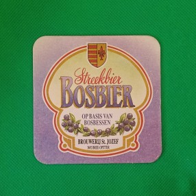 Posavaso Streekbier Bosbier posavasos antiguo cerveza, antiker Bierdeckel antique beer coaster