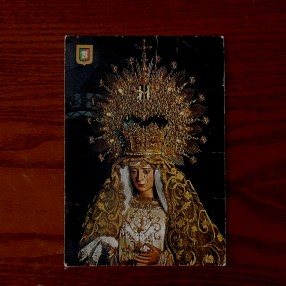 Postal Virgen Malaga - Semana Santa Maria Santisima De La Esperanza