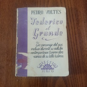 Libro Pedro Voltes Federico El Grande