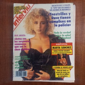 Revista Interviu 789 Junio 1991 Marta Sanchez sin poster