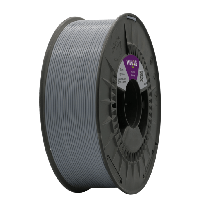 FILAMENTO PLA HD WINKLE 1.75MM GRIS CENIZA