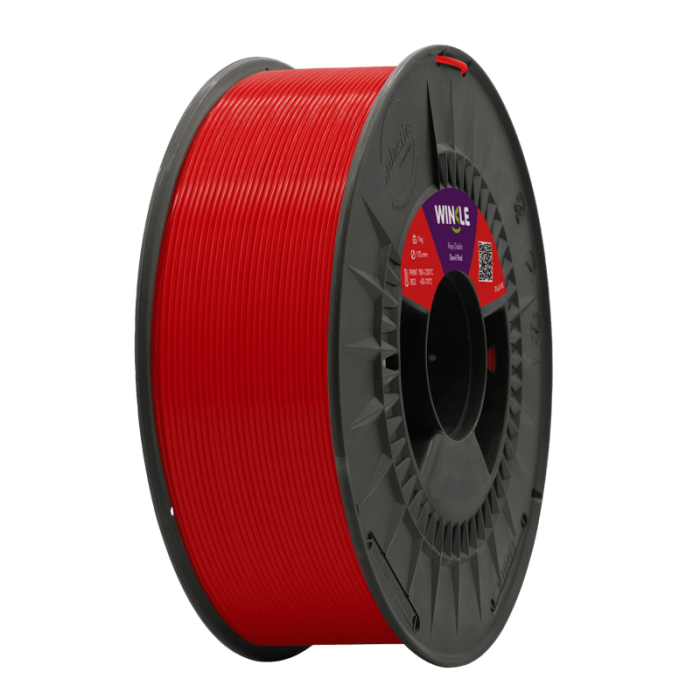 FILAMENTO PLA HD WINKLE 1.75MM ROJO DIABLO