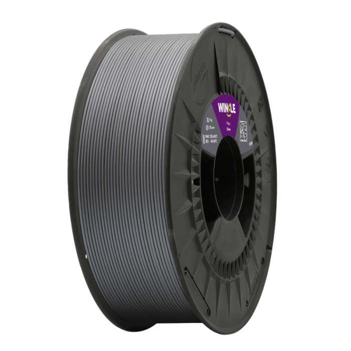 FILAMENTO PETG WINKLE PLATA 1KG