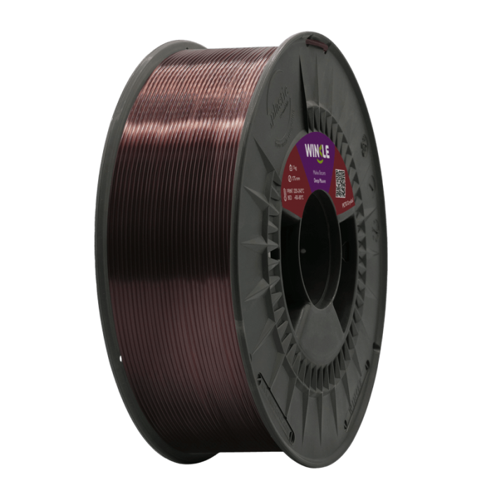 FILAMENTO PETG CRISTAL WINKLE MALVA OSCURO 1KG