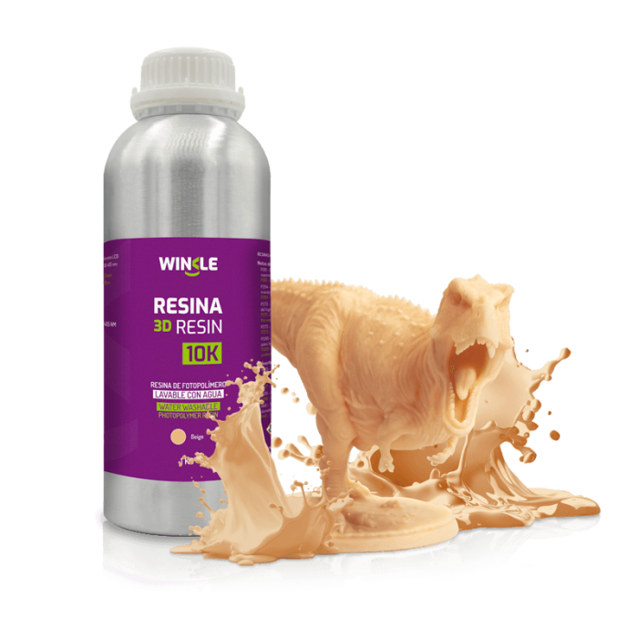 RESINA LAVABLE AL AGUA WINKLE BEIGE 1KG