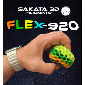 FleX-920 FILAMENT 1.75 mm 1Kg NARANJA