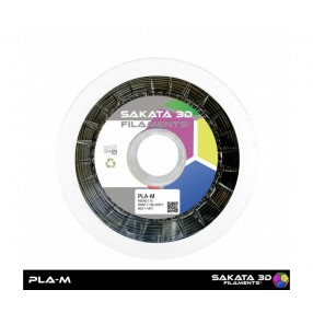 Filamento PLA-M (MATE) NEGRO 1.75 mm 1000 g SAKATA