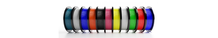 Filamentos de todo tipo para impresión 3d